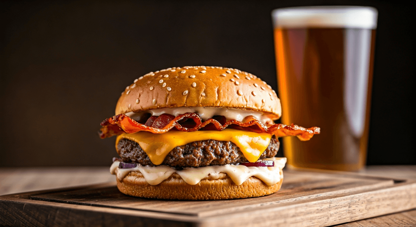 Ultimate Bacon Cheese Burger