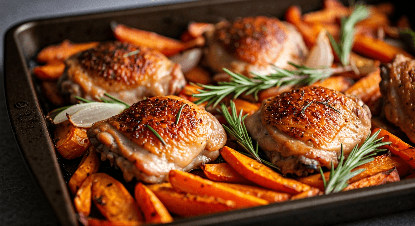 Newcastle Sunday Roast-Style Chicken & Root Veg Traybake